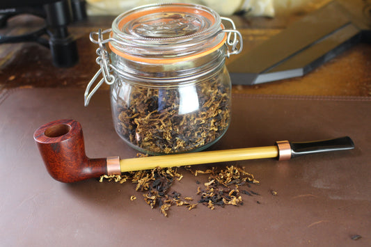 Bamboo Churchwarden Tobacco Pipe