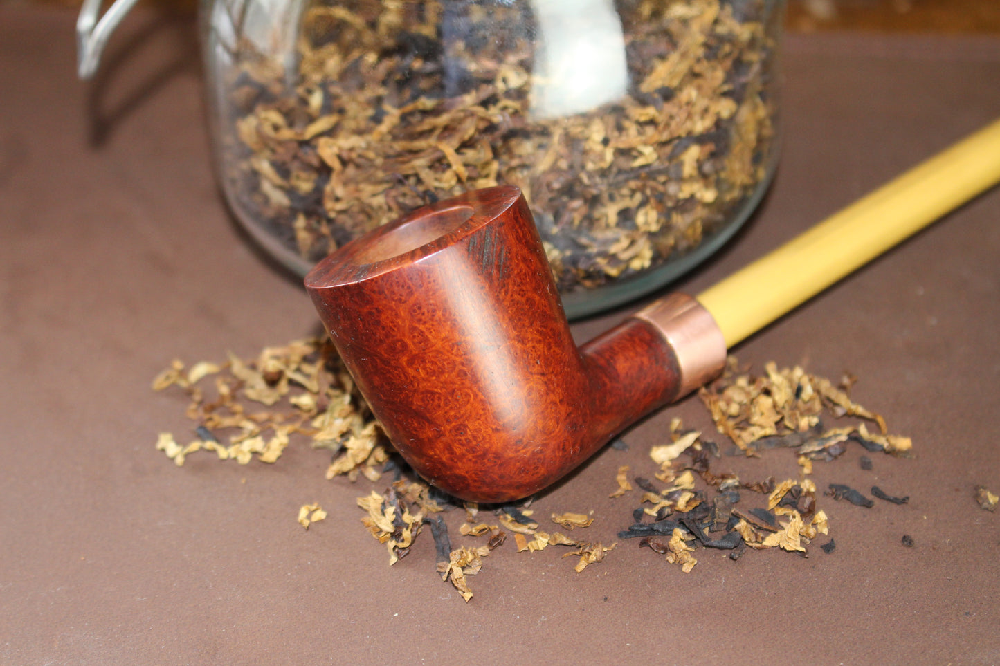 Bamboo Churchwarden Tobacco Pipe